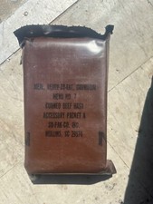 U.S Army EPA/MRE Ration Sammlerstück Brown Bag