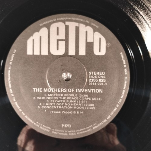 MOTHERS OF INVENTION – MOTHERS OF INVENTION - 1973 - OZ PRESSING ON METRO - Picture 7 of 12