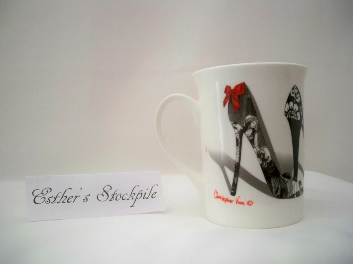 STILETTO HIGH HEELS SHOES FASHION CAPPUCCINO MUG AUSTRALIA SANTA