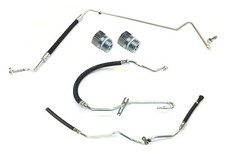 Power Steering Pipes Set of 3 Including One Use Nuts Fits Ford Ka 1.3 2002-2008