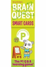 Brain Quest Pre-Kindergarten Smart Cards Revised 5 Format: Cards