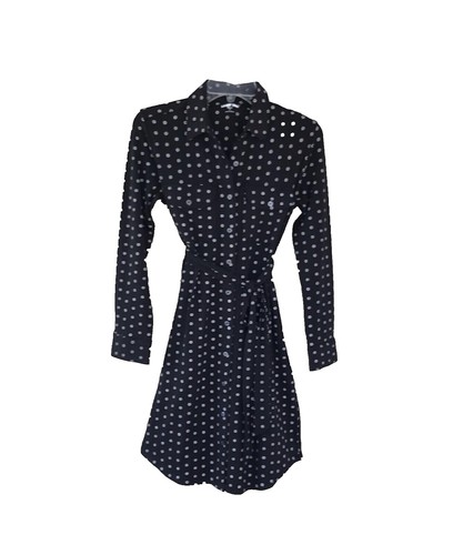 knee length dresses for ladies Linen Swing Dress main image 1