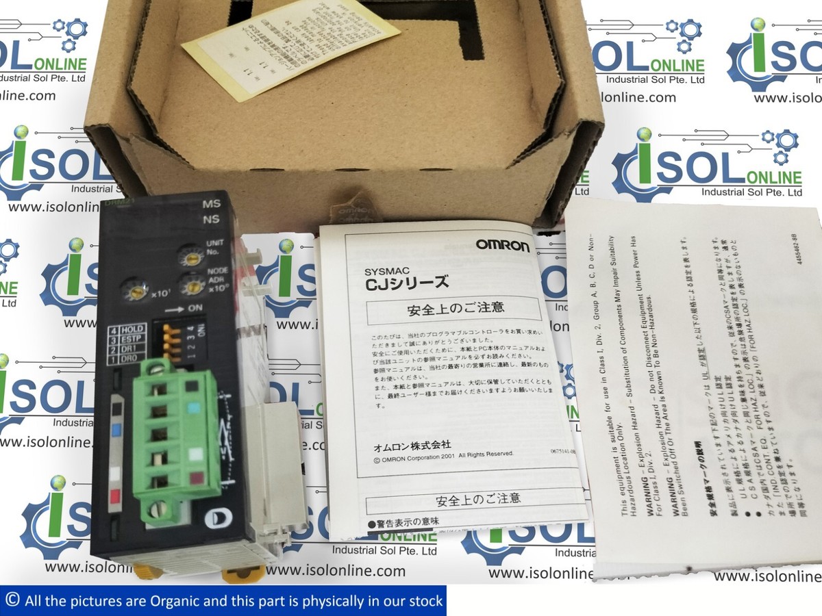 Omron CJ1W-DRM21 Ver. 1.1 DeviceNet Unit PLC module Japan NEW | eBay