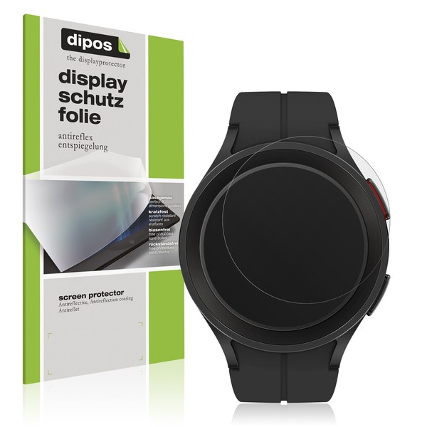 5X Schutzfolie FüR Samsung Galaxy Watch 5 Pro Titanium Bt & Lte - Display Folie-image
