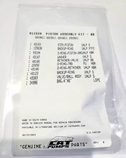#811529  Cat Pumps Unloader Repair Piston Assembly Cat 66DX, 67DX Pumps OEM