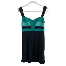 G By Guess vintage dress black and green