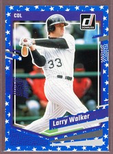 2023 Donruss Baseball Base Independence Day #180 Larry Walker (COL)