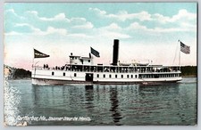 Postcard Barharbor Maine - Steamer Steur de Monts