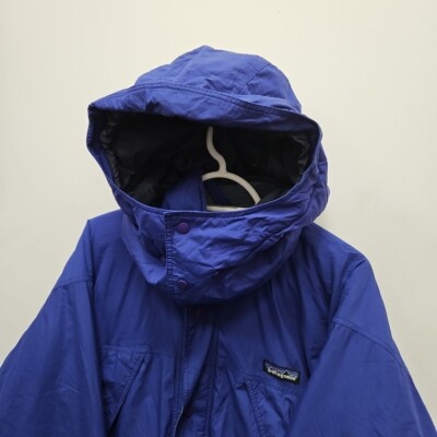 Vintage 90s PATAGONIA Guide Parka Mens Medium Purple Padded Coat