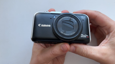 Canon PowerShot SX230 HS 12.1MP Digital Camera - Black for Canon PowerShot SX230 HS 12.1MP Digital Camera - Black for