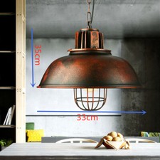 Vintage Pendant Light Industrial Rustic Farmhouse Hanging Ceiling Lamp Fixture