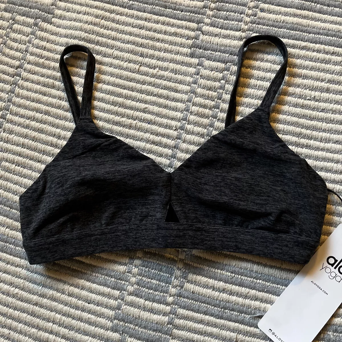 NWT Alo Yoga Alo Soft Lounge Bra/ Bralette MSRP $78