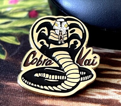Karate Dojo Inspired Enamel Pin Cobra Kai Miyagi-Do Eagle Fang Karate Kid