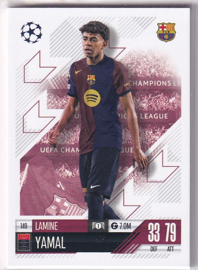 Topps Match Attax Champions League 24/25 Nr. 149 Lamine Yamal