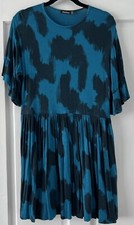 Work wear Teal Tie Dye Dress Size 12