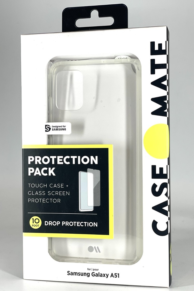 Case-Mate Tough Case Glass Screen Protector for Samsung Galaxy A51