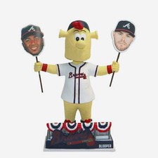 Blooper Atlanta Braves The Show Goes On Bobblehead MLB