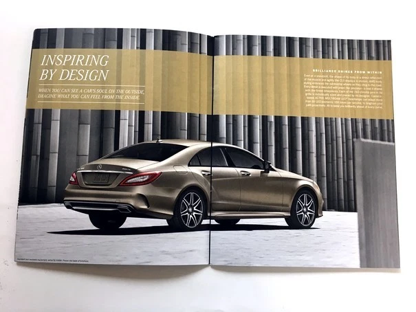 2016 Mercedes Benz CLS-Class CLS400 CLS550 CLS63 AMG 32-page Brochure Catalog Foto 3 de 4