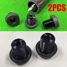 2PCS Billiard Rubber Bumper Pool Block Butt Connected Extension Replacement USA