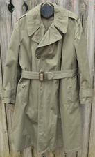 Vintage Military Government Issued Field Overcoat With Removable Wool Liner 1946