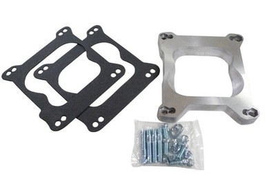 Holley To Q-Jet Quadrajet Or Spreadbore Aluminum Adapter Chevy Ford SBCBBC Mopar