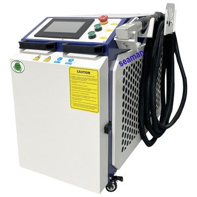 US RAYCUS 3000W Fiber Laser Cleaner Machine Wood Oil Paint Cleaning Rust Removal