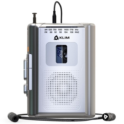 KLIM K8 Cassette Tape Player Portable - Cassette Recorder - New Version - AM/... - Picture 1 of 7