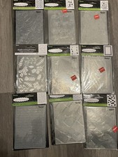 Darice Essentials Embossing Folder Lot Of 9 Different Ones Blowout Sale Lot 4