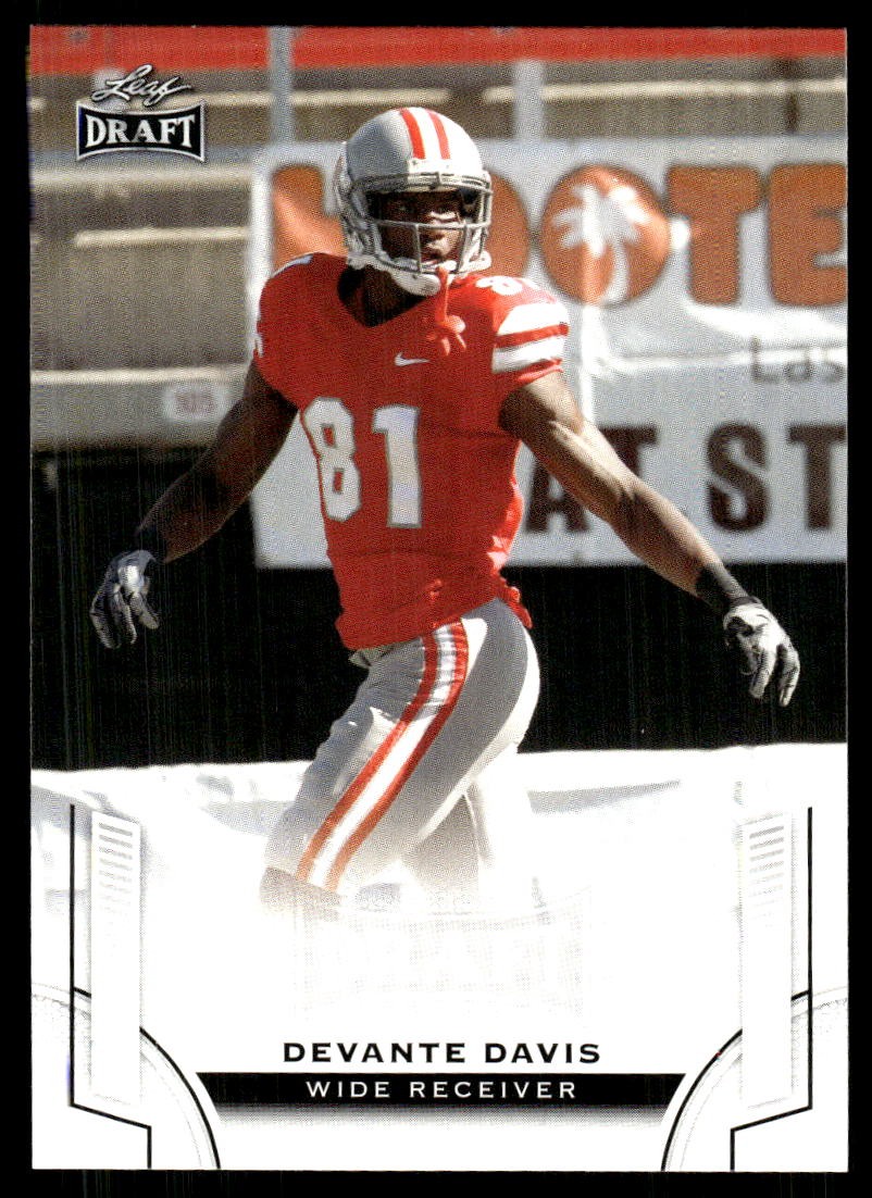 Devante Davis 2015 Leaf Draft #68 UNLV Rebels FREE SHIPPING StackedPacks