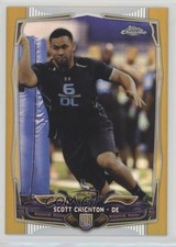 2014 Topps Chrome Gold Refractor 41/50 Scott Crichton #176 1m8