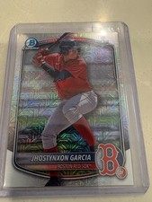 2025 Bowman Chrome Mojo Jhostynxon Garcia RC Rookie Boston Red Sox BCP-43