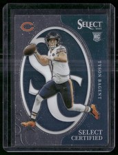 Tyson Bagent 2023 Panini Select #CRO-TBA Select Certified Rookies Chicago Bears