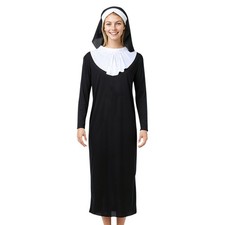 Costumi di Halloween Nun costume abbigliamento abito per le donne