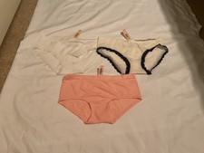 NWT Women s Victoria s Secret Hiphugger Panties Lot Of 3