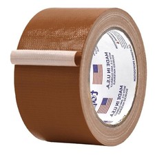 MAT Duct Tape Brown Industrial Grade, 2.5 inch x 60 ft. Waterproof, UV Resist...