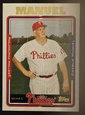 2005 Topps Updates & Highlights Baseball Card #UH87 Charlie Manuel