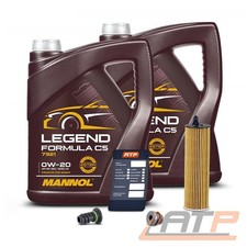 ÖLFILTER + 10l 0W-20 MOTORÖL FÜR MERCEDES SPRINTER B907 V-KLASSE VITO W447 CDI