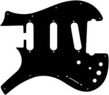 WD Custom Pickguard For Left Hand Parker 3 Single Coil Nitefly V1 #29 Matte B...