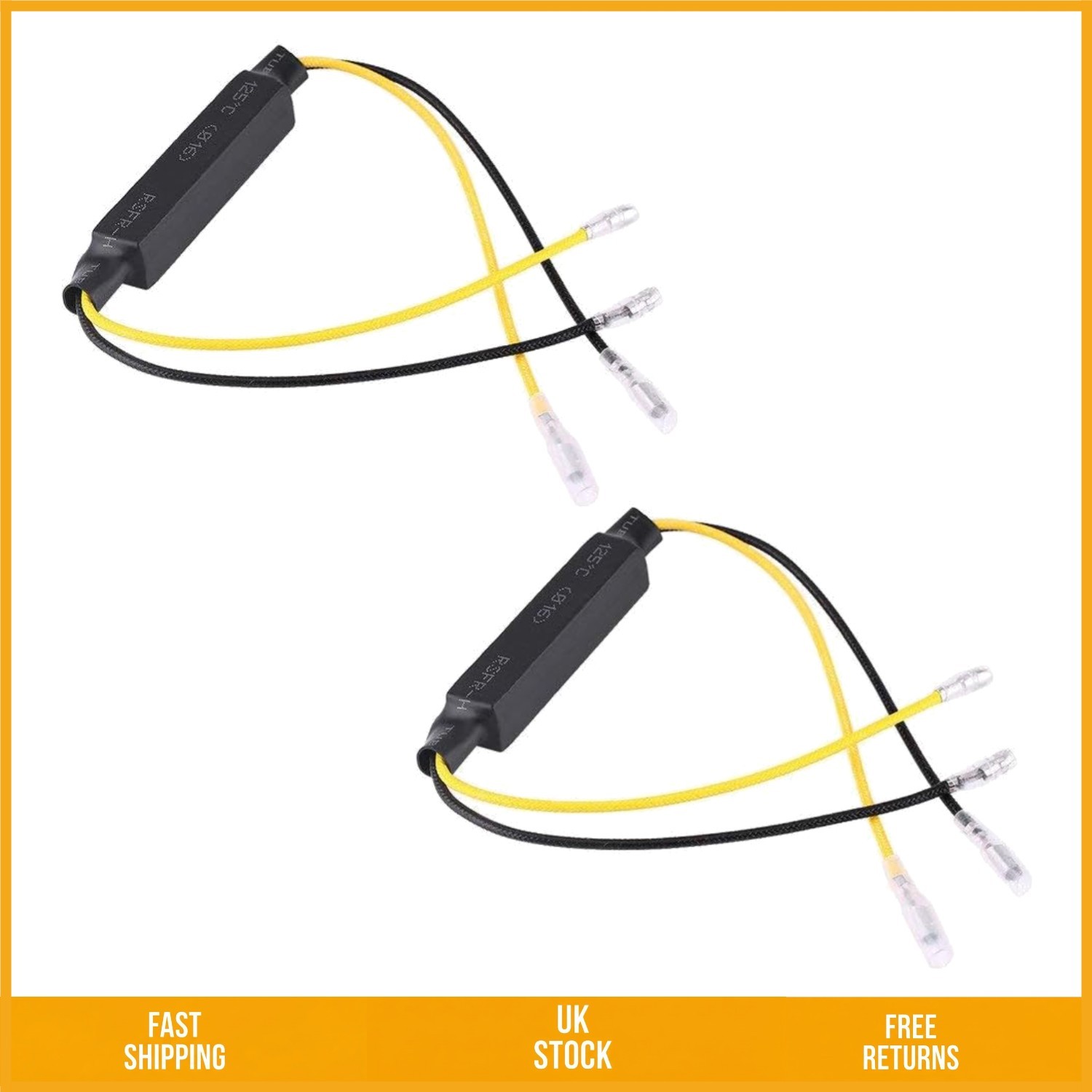 2Pcs 12V 21W LED Load Resistor Motorcycle Flasher Turn Indicator Light Decode...