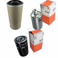 Mahle / Knecht Kraftstofffilter KL 75 Luftfilter LX 236 ÖLfilter OC 105