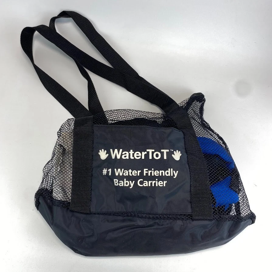 Portabebés de neopreno Water Tot niños 8-30 libras azul mejor para padres más altos Foto 3 de 4