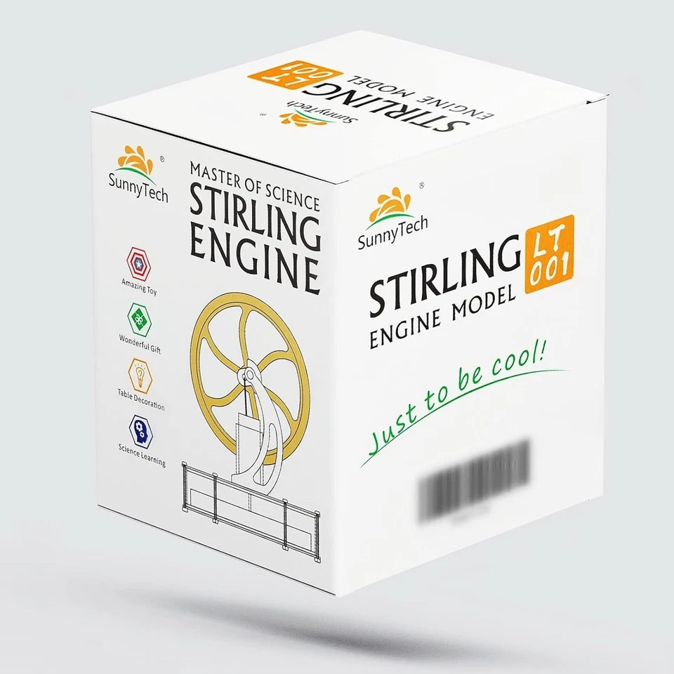 Mini Stirling Engine Toy Kit for Education, LT001 - Image 4 of 4