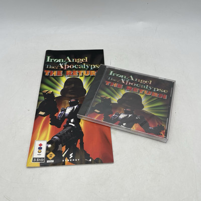 Iron Angel of the Apocalypse: The Return 3DO (Sealed)  Jewel Case + Manual