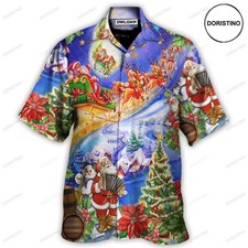 Christmas Santa Claus Love Hawaiian Shirt
