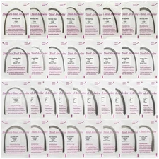 Arcos de ortodoncia acero inoxidable Orthodontic Arch Wire Stainless Steel SS
