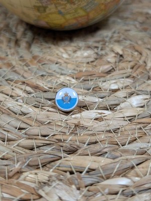 San Marino Flagge Karten Pin - Holz Kartenmarkierung für Reisekarten