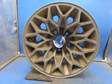 Aluminum Wheel 15x7 Gold Snowflake Fits 77-79 Firebird 1367857 Aluminum Wheel 15x7 Gold Snowflake Fits 77-79 Firebird 1367857
