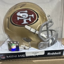 Jake Moody San Francisco 49ers Signed Riddell NFL Mini Helmet BAS