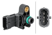 Hella 6PP 358 152-051 Sensor, Ladedruck Links Rechts FüR Chevrolet Opel