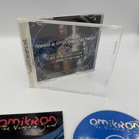 Omikron The Nomad Soul Sega Dreamcast CIB Complete In Box Tested